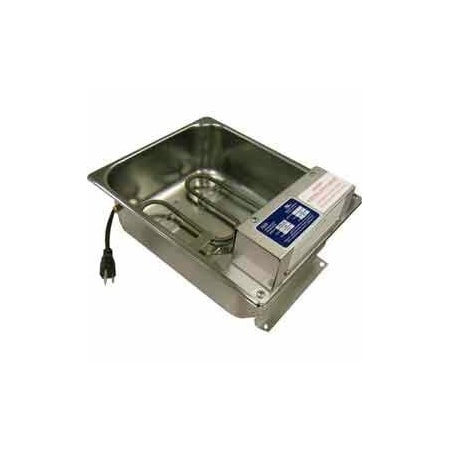 Sealed Unit Parts Co Supco Commerial Condensate Evaporator Pan 1.75 Qt 120V 400W CP801